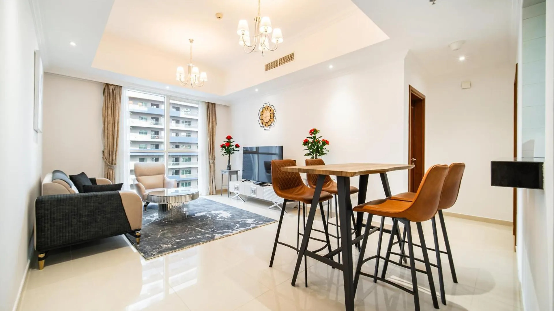 Elegant Escapes - Homely 1B In Dunya Tower location
